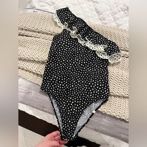 Summersalt Ruffle Sidestroke One Piece Swimsuit